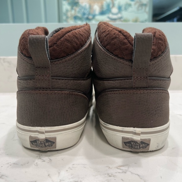 Vans Atwood Brown Leather High-Top Sneaker Men’s 11M - Picture 4 of 8